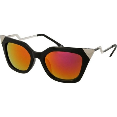 Alensa Слънчеви очила Alensa Cat Eye Искрящо черно огледало