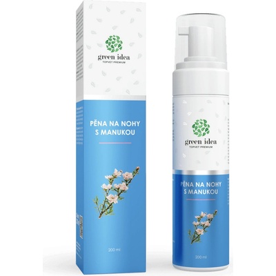Green idea Pěna na nohy s manukou 200 ml