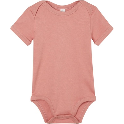 Babybugz Body BZ dětské krátký rukáv COTaa dusty rose Růže dusty