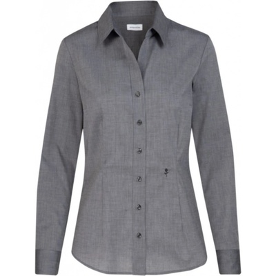 Seidensticker Halenka s dlouhým rukávem Blouse Slim LSL anthracite