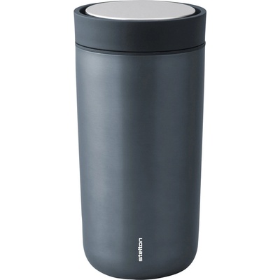 Stelton Termohrnček TO GO CLICK dark blue metallic 400 ml