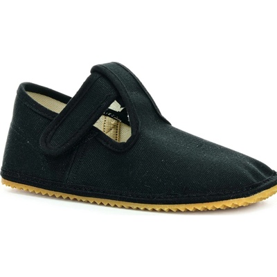 Beda Přezůvky barefoot Just black BFN 170020/W