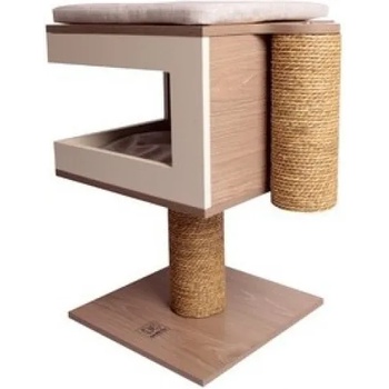 M-PETS Драскало за котка - M-Pets Richard Cat tree - столче с две възглавници, 40 x 40 x 62 см Белгия - 20636099