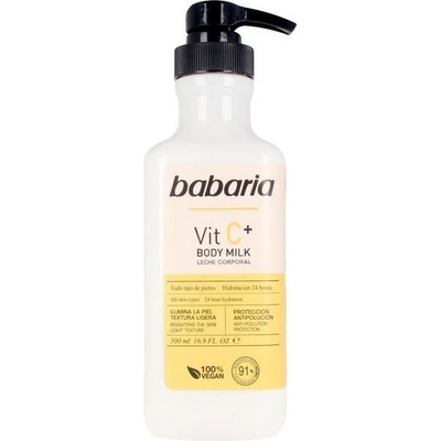 Babaria Vitamin C hydratační tělové mléko pro všechny typy pokožky 500 ml