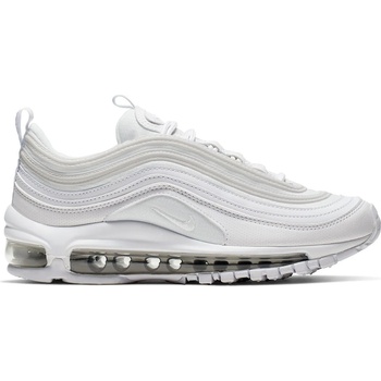 Image 1 of Nike Юношески маратонки Nike Air Max 97 Junior Trainers - WHITE/WHITE-METALLIC SILVER