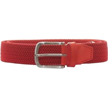 J.Lindeberg Bernhard Elastic Belt Fiery Red