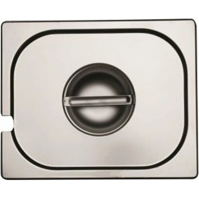 Veko na gastronádoby 1/3 s výrezom pre naberačku 33 x 23 x 36,5 cm 100032346