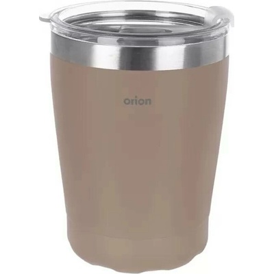 Orion termohrnek nerez UH 410 ml hnědá