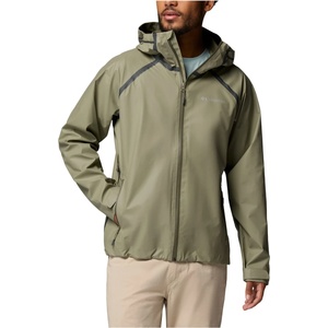 Columbia Мъжко водоустойчиво яке Columbia Reign No Shine Jacket Waterproof jacket - Stone Green (002-3488-0313)