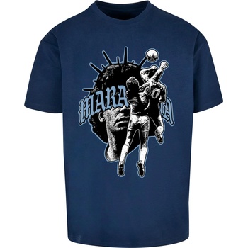 Mister Tee Мъжка тъмносиня тениска Божиите ръце Mister Tee Maradona UB-MT3223-00800 - Тъмносиня, размер XS