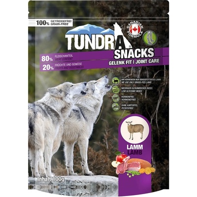 Tundra Dog Snack Gelenk Fit s jehněčím masem 9 x 100 g