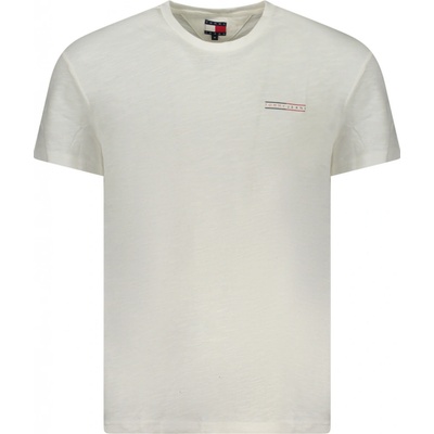 Tommy Jeans DM0DM21303 pánské tričko bílé