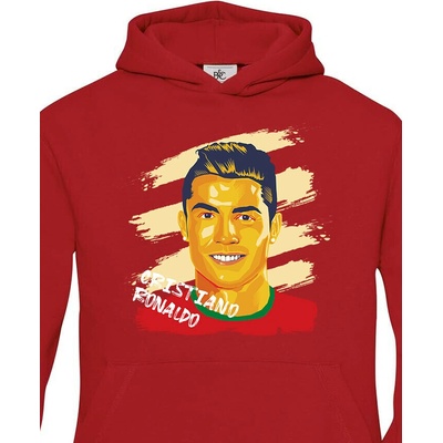Dětská mikina Cristiano Ronaldo Červená