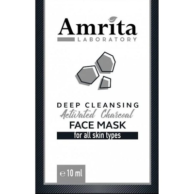 Amrita Маска за лице с активен въглен, 10 ml