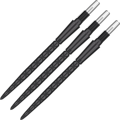 Hroty na steel šípky TARGET Swiss Point Storm Diamond 30mm, čierne - 3ks