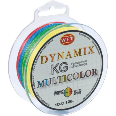 WFT Šnúra Round Dynamix KG Multicolor 300m 0,16mm 14kg