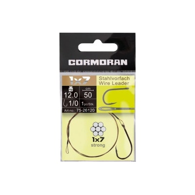 Cormoran Lanka 1x7 WIRE LEADER vel.2 50cm 15kg