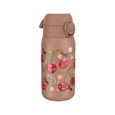 ION8 Бутилка за вода Ion8 Print, метална, 400ml, ЧЕРЕШИ (32032-А-ЧЕРЕШИ)