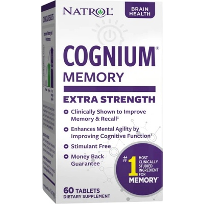 Natrol Cognium Extra Strength, 60 таблетки, Natrol (8787)