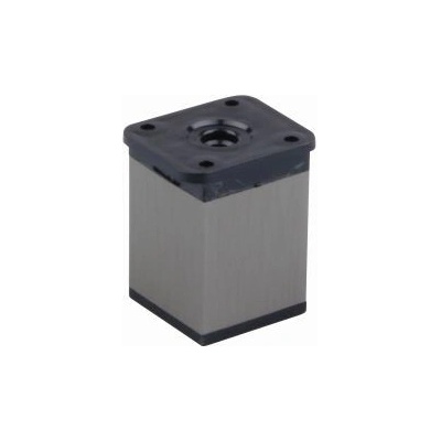 StrongLegs nábytková noha FA009 60Rmm nerezi/čierný plast