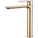 Inter Ceramic Стоящ смесител за умивалник ДОУВЪР ГОЛД ICF 1180505 GOLD, месинг, златен, 26.5x20.7см (1180505 GOLD)