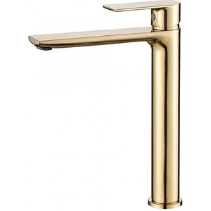 Inter Ceramic Стоящ смесител за умивалник ДОУВЪР ГОЛД ICF 1180505 GOLD, месинг, златен, 26.5x20.7см (1180505 GOLD)