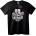 NOONEBRAND Тениска 89 Сила и Смелост - 2XL, Black