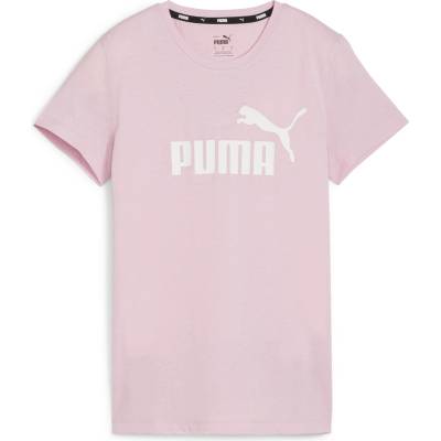 PUMA Функционална тениска 'Essentials Heather' лилав, размер XS