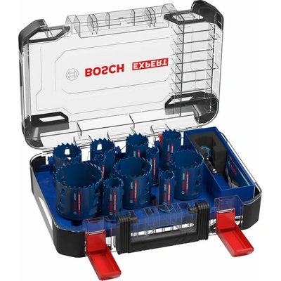 BOSCH Saw Set Děrovka EXPERT Multi Material Power Change Plus Hole, 20; 22; 25; 32; 35; 40; 44; 51; 60; 64; 76 x 60 mm, 14 pcs 2608901908