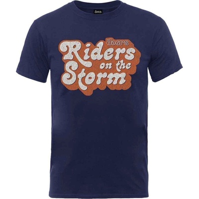 The Doors Riders on the Storm Logo Navy Blue M Риза (DOTS32MN02)