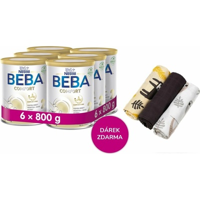 BEBA COMFORT 2 5 HMO 6 x 800 g