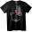 NOONEBRAND Тениска Кибернетично Лице - 2XL, Black