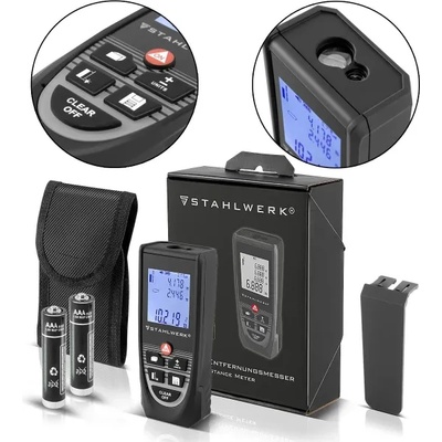 STAHLWERK Лазерна ролетка stahlwerk le-100 st/ 100 м (4140)