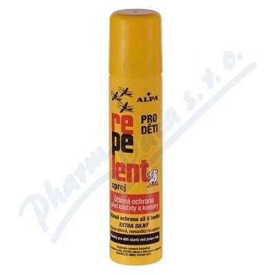 Alpa repelent spray pre deti účinná ochrana pred kliešťami a komáre 100 ml