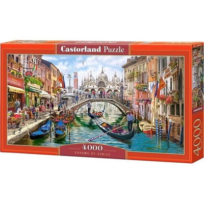 Castorland Charms of Venice 4000 pcs Пъзел 4000 броя Град (352450)