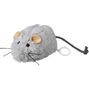 TRIXIE Wind Up Wriggle Mouse - навиваща се мишка за котки 8 см