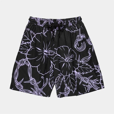 Santa Cruz kraťasy Mono Cabana Shorts black/Lavender