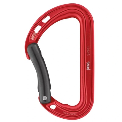 Petzl Карабинер PETZL Spirit Bent red