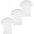 Donnay 3 Pack T Shirt Mens white