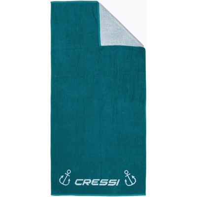 CRESSI Памучна кърпа с рамка синя XVA906790