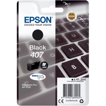 Epson Тонер касета, Epson, C13T07U140 Nr. 407, черен (C13T07U140)