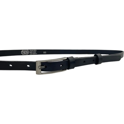 Belts 15-1-63 dámský kožený opasek černý