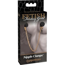 Pipedream Fetish Fantasy Gold Zlaté štipce na bradavky