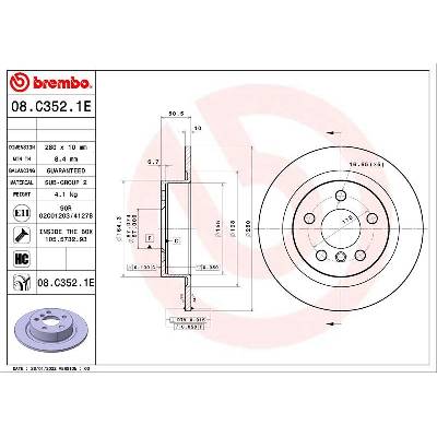 BREMBO Brzdová sada - EV KIT KT 08 012