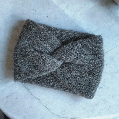 Kesha Knit Hygge šedá tmavá