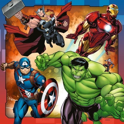 Ravensburger Disney Marvel Avengers 3 x 49 dielov