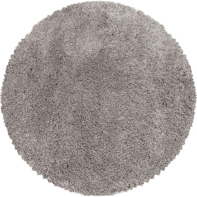 Ayyildiz Светлокафяв кръгъл килим ø 80 cm Fluffy - Ayyildiz Carpets (FLUFFY80803500BEIGE)