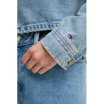 Tommy Hilfiger Дънково яке Tommy Hilfiger в синьо преходен модел WW0WW46740 (WW0WW46740)