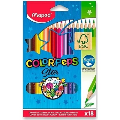 Maped Color Peps pastelky 18