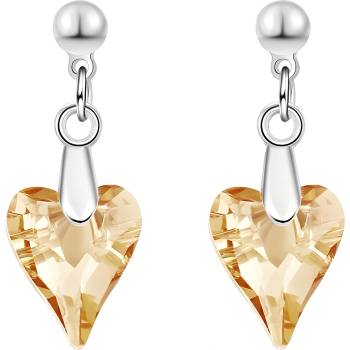 HARAHU Обеци fl-3391 - Златни kp3391 (fl-3391)